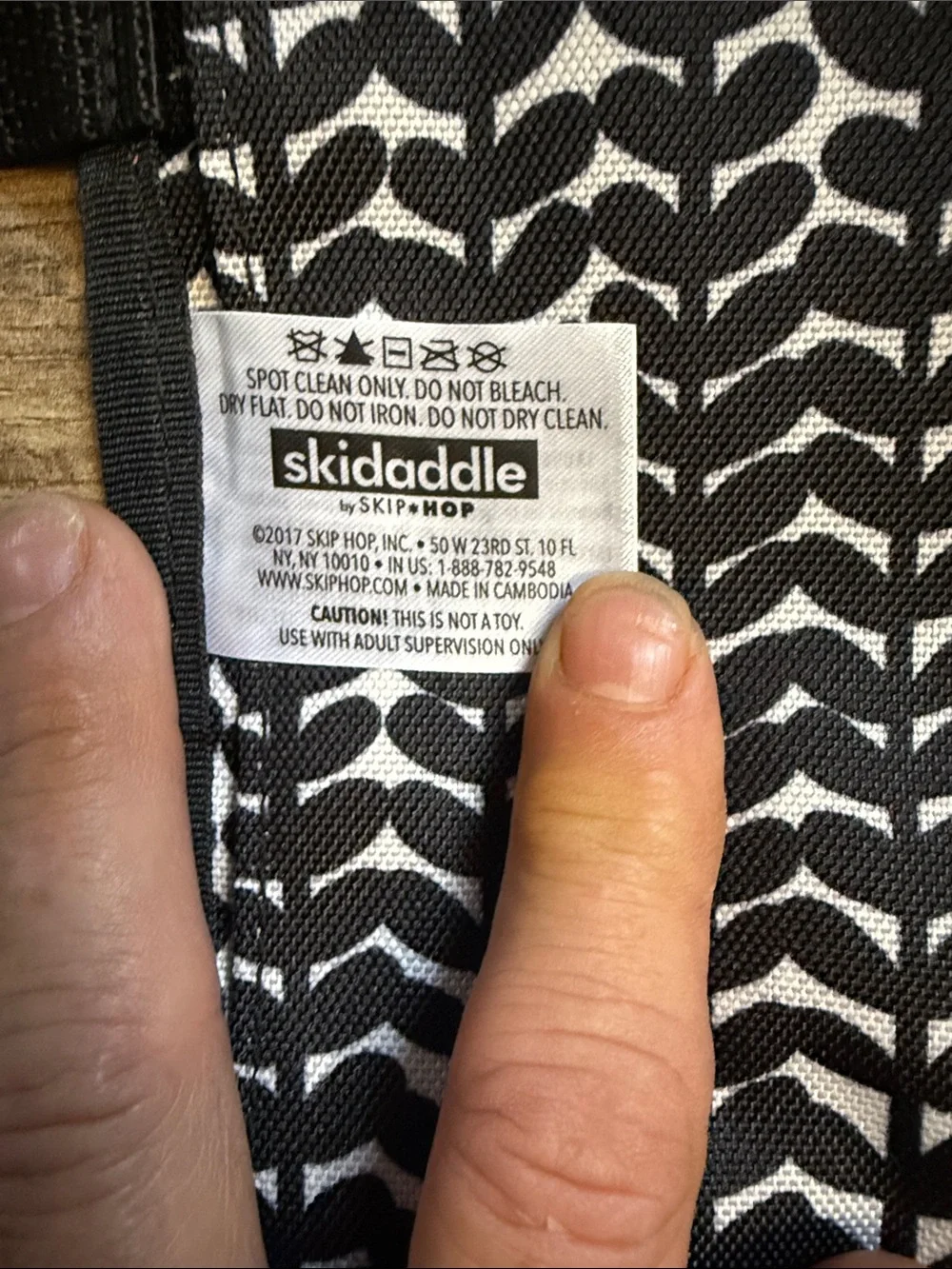Skidaddle new chqnging station to provide a safe clean space for changing baby